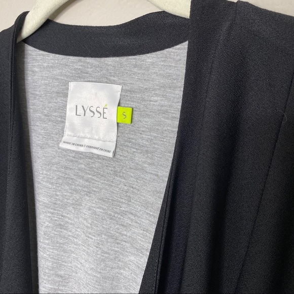 Lysse Quinn Belted Black Jacket Size S - Picture 6 of 9